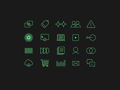 Icons banking branding financial products financial services fintech iconography product design ui ux design