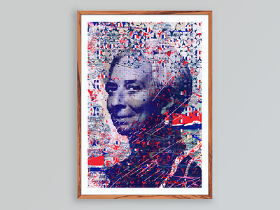 Chistaine Lagarde chistainelagarde culture define exhibition icons innovators legends map politic portrait typography