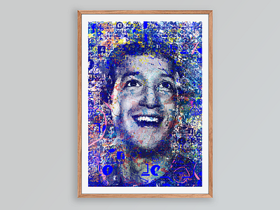 Mark Zuckerberg entrepreneur exhibition facebook icons illustration innovators internet map markzuckerberg popculture programmer tech