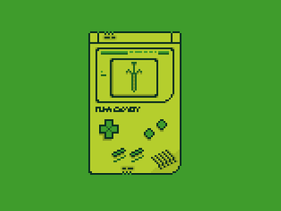 Gameboy design pixel art
