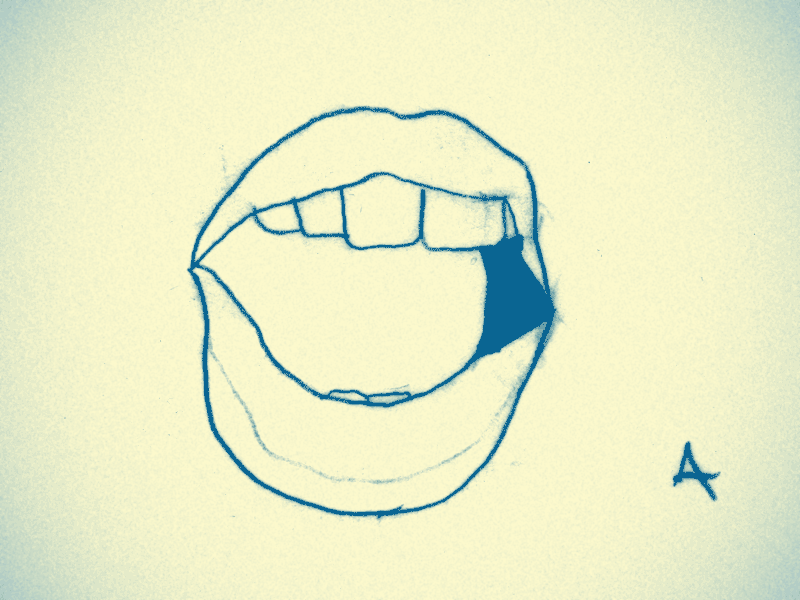 Mouth Typeface (.GIF)