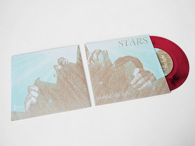 Stars Wishful / The Light 7" 7 album art album cover stars the north vinyl wishful
