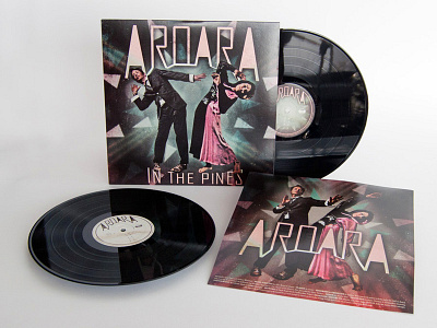 AroarA "In The Pines" Vinyl LP album cover aroara in the pines record vinyl