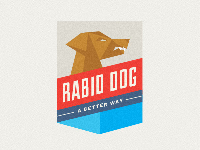 Rabid Dog blue branding bad breaking bad cream dog rabid red snarl teeth