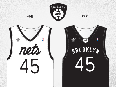 Brooklyn Nets Uniforms basketball black brooklyn nets uniforms white