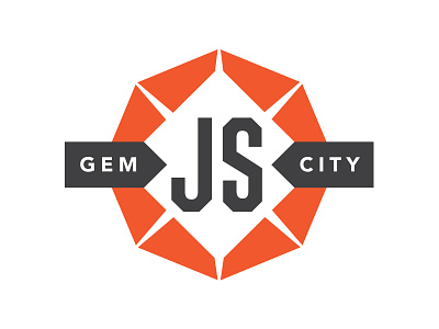 Gem City JS black dayton gem java script orange