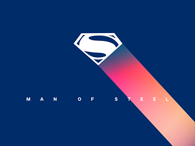 Man Of Steel Poster design man of steel mockup photoshop pixelmator poster sketch superman