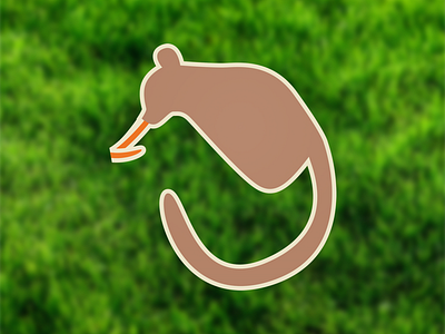 Milo the Kinkajou animal design logo paper by 53 pixelmator sketch zoo