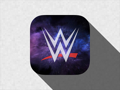 WWE Network iOS Icon (Universe) ios7 iphone sketch ui wwe
