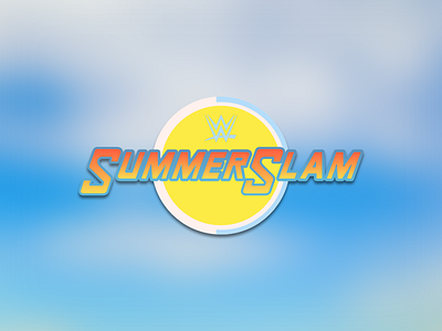 Classic WWE SummerSlam Logo logo photoshop sketch summerslam wwe