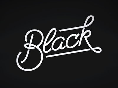 Black by Lauren Griffin on Dribbble