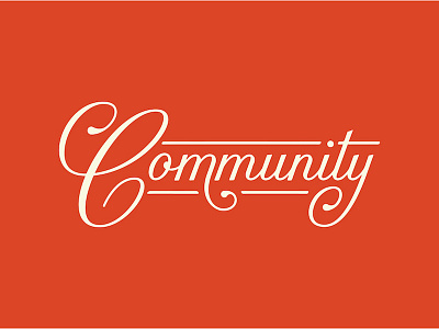 Community Lettering