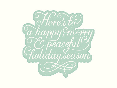 Holiday Lettering
