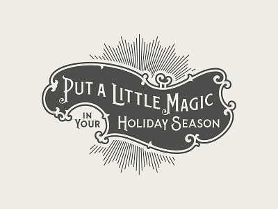 Magic Stamp burst holiday magic stamp