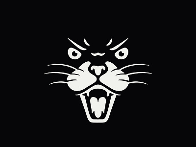 Cat cat face illustration lifting logo