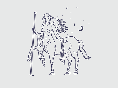 Centaurus astronomy centaur constellation constellations horse moon stars woman
