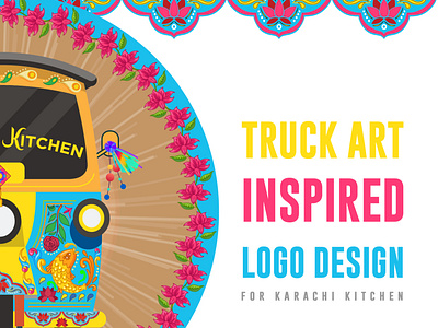 Truck Art Inspired Logo