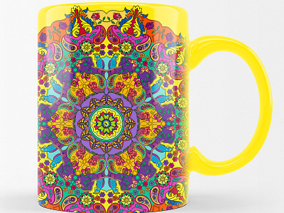 Mandala Print for Mug Design