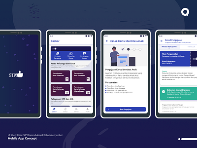 SIP app branding dashboard design flat mobile app design mobile ui ui ux