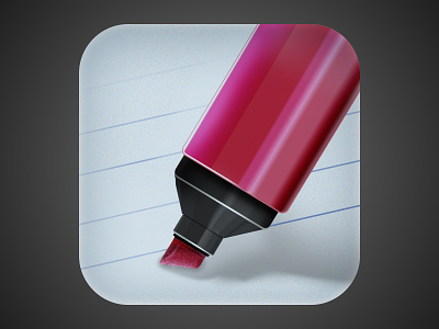water color brush draw icon pink ui