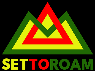 Set To Roam Rastafarian Logo Design