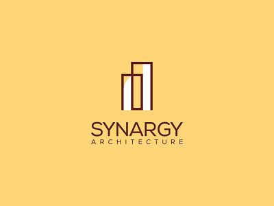 Synargy logo architecture logo creative logo