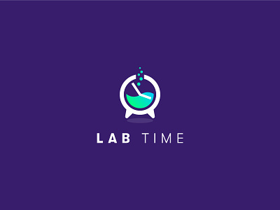 Lab & Clock Logo