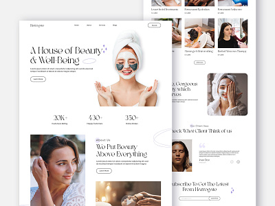 Beauty Clinic Landing Page