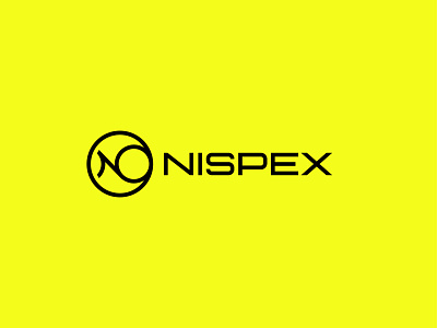 Nispex Glasses creative logo glasses logo letter n logo minimalist logo