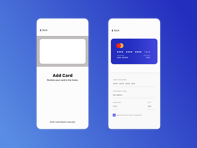 Daily UI #2 - Credit Card Checkout adobe xd app application ui credit card credit card checkout creditcard daily challenge 100 design mobile app mobile app design mobile ui ui