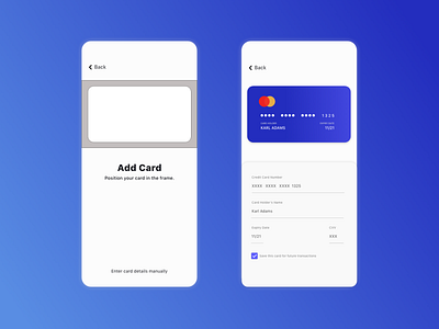 Daily UI #2 - Credit Card Checkout