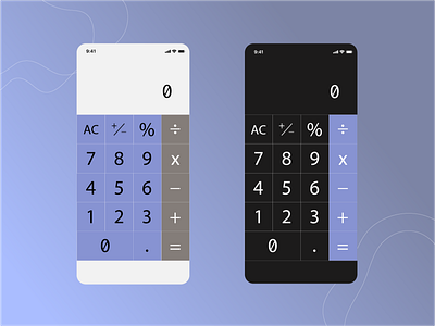 Daily UI #4 - Calculator