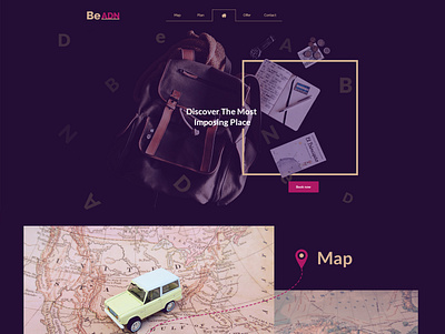 Travel agency theme adventure adventure web design bootstrap 4 clean and modern ui design creative design landing page design landingpage modern design tarve agency web site template travel travel agency travelling website
