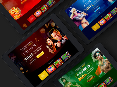 Promo materials for online gambling