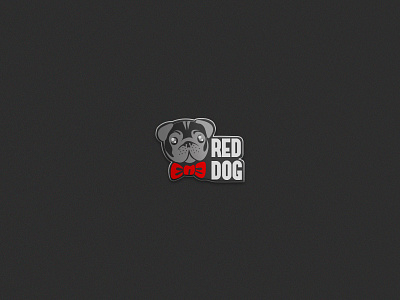Logo Dog branding design dog illustration dog logo dogs illustration illustrator logo red red dog vector