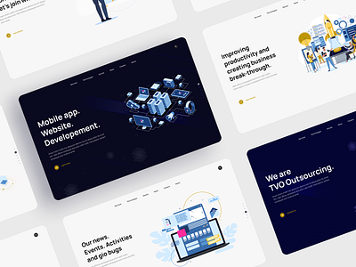 Software Company Landing Page