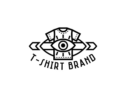 Tshirt Brand Logo Concept By Boris Rayich On Dribbble