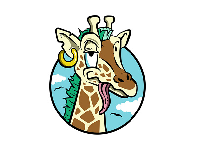 Giraffe mascot