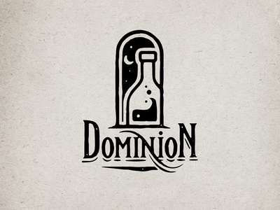 Alcoholic drink logo concept.