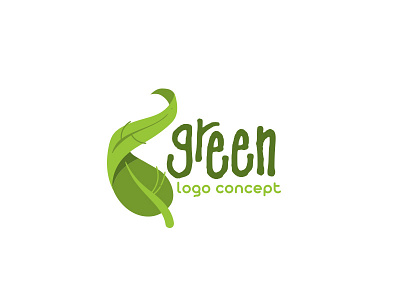 green logo concept branding change eco ecology environment green happy health herb leaf logo logo design nature plant playful positive tree vegan vegetable vegetarian