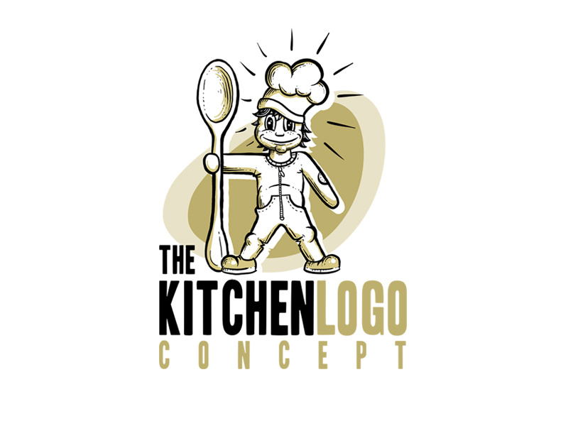 kitchen logo concept by Boris Rayich on Dribbble