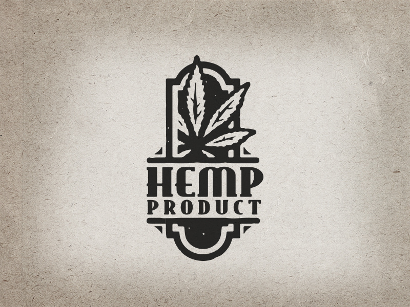 hemp logo concept