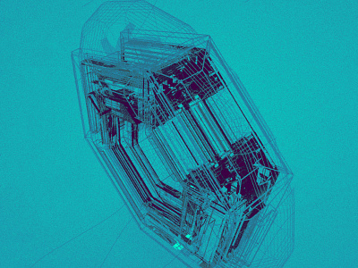 Octane Hex abstract blue cinema 4d hex macbook pro octane demo shape