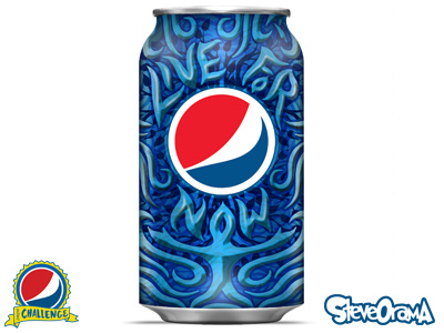 Pepsi "Live For Now" Challenge art artdirection creative design graphicdesign illustration inspiration lettering original pepsi type typography