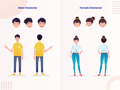 Character Asset for Motion Graphics Video