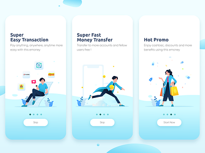 Onboarding for Emoney App
