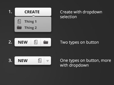 Stumped button create ideas new ui