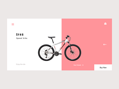 bicycle site concept adobe adobexd bicycle bicycle app bicycle shop bicycles bike design invision shop site ui website xd