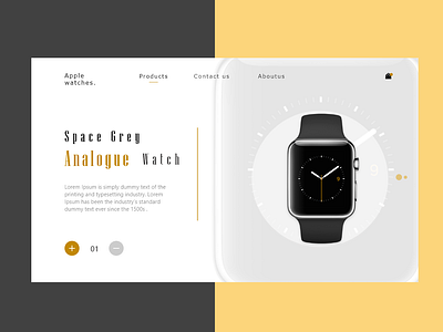 watch shop concept