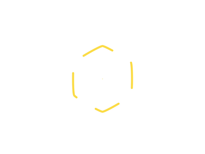 Hiver logo animation animation bee branding email hiver logo logo design management minimal saas smooth yellow